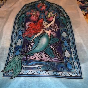 Disney Tops - NWT Hot Topic Little Mermaid Stained Glass Tank Disney Tops - NWT Hot Topic Little Mermaid Stained Glass Tank
